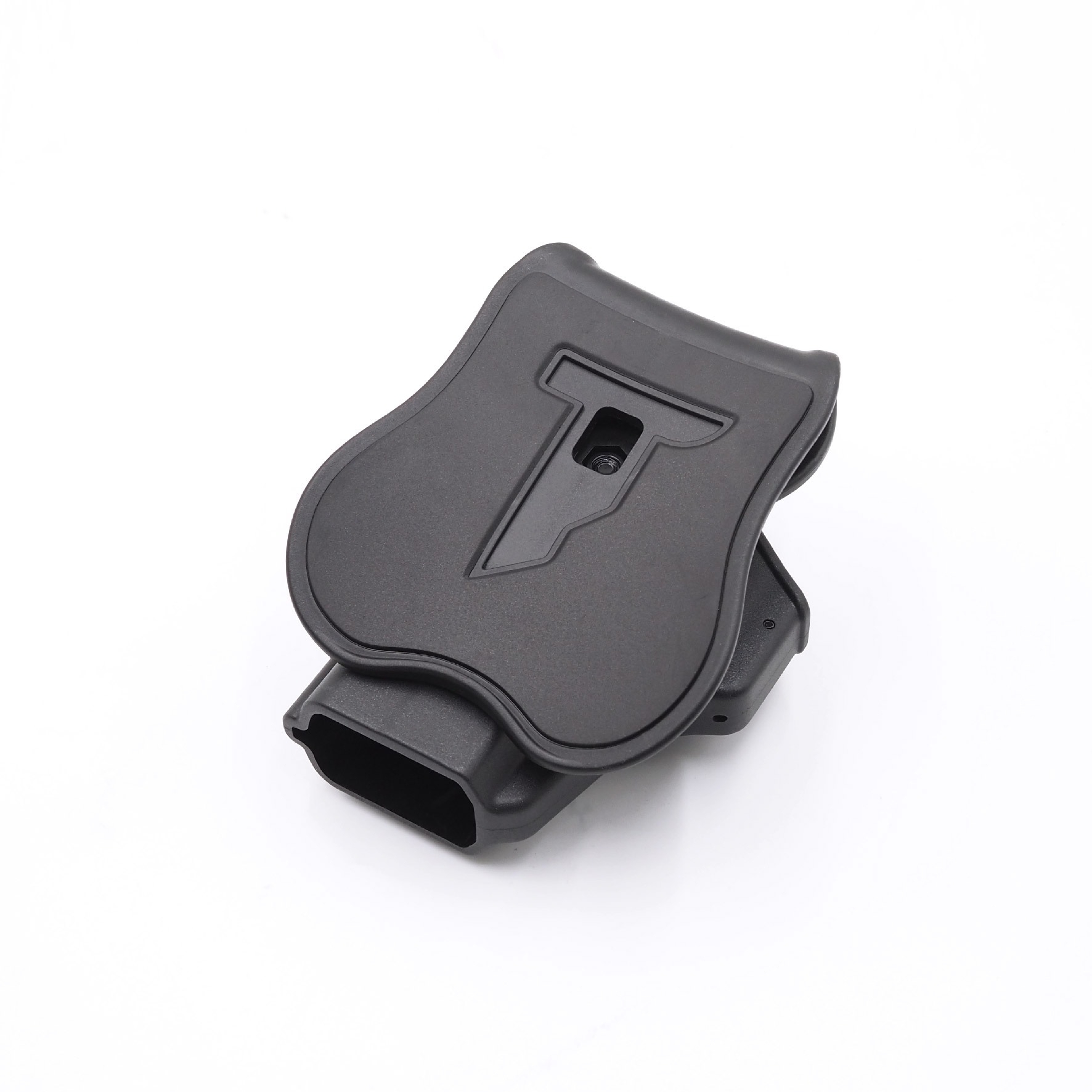New. ซองพกนอก ปลดล็อคนิ้วชี้ Cytac ( Cytac R-Defender Holster ) -ผลิตจากวัสดุ Polymer เกรดคุณภาพ แข็งแรงทนทาน -ซองถูกออกแบบให้ปลดล็อคนิ้วชี้ (Level 2) ใช้งานปลอดภัย -ด้านหลังเป็นเพลทเหน็บเข็มขัด ชนิดพิเศษ มีแผ่นยางเสริม เพิ่มความหนืด -สามารถถอดเพลทเหน็บออ