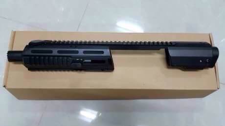 New.ชุดประกอบ Hara arm Glock เพิ่มความแน่นอนในเล็งและจับกระชับมือได้อย่างง่ายๆกับ Hera Arms TriarII for Glock วัสดุโดยรวมเป็น อลูมิเนียมเนื้อแข็ง สามารถนำไปใช้ปืน Glock 17/19/20/22/23/31/32/34/35 ได้ หรือจะนำไปใช้กับปืนจริงก็ได้ ประกอบง่ายไม่ต้องใช้เครื่อ