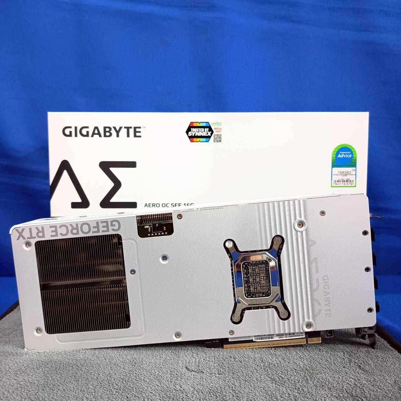 RTX 5080 Gigabyte AERO OC 16GB GDDR7 16GB 256bit นอนกล่อง 2 เดือน ประกัน Advice 27/8/2028