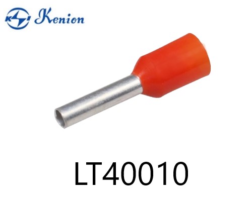 ข้อต่อย้ำปลายสาย แบบเดี่ยวหุ้ม สีส้ม LT40010 KENION ใช้กับสายไฟ 4.0 sq.mm