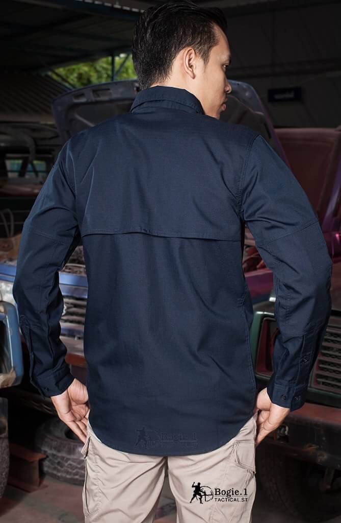 New.สินค้าใหม่ ***เสื้อเชิ้ต แขนยาว Long Sleeve Shir > เสื้อTactical เนื้อผ้ามีความยืดหยุ่นสูง >>ใส่แล้วให้ความความคล่องตัวระบายอากาศได้ดี > เนื้อผ้ามีความทนทานมากไม่อับชื้อน แห้งเร็ว ทำความสะอาดง่าย >มีที่เหน็บปากกาที่แขนเสื้อข้างซ้าญ >