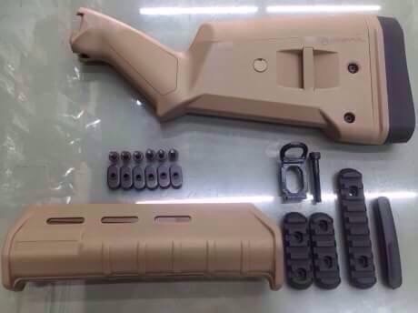 New.ชุดแต่งปืนยาวลูกซอง MAGPUL REMINGTON 870 มีดำ สีทราย ราคาพิเศษ