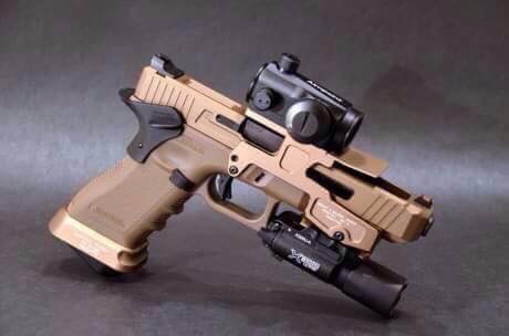 https://youtu.be/u0YrK5bmPs8 New.รางเสริม ALG Defense Glock Accessories 6-Second Optic Mount with Flared Magwell AFM For G17 / G18 สีดำ / สีทราย ราคาพิเศษ