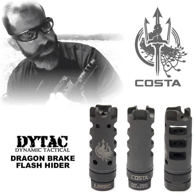 New.Dytac Lantac Dragon Flash Hider M4 Cmmg / M16 5.56 ราคาพิเศษ