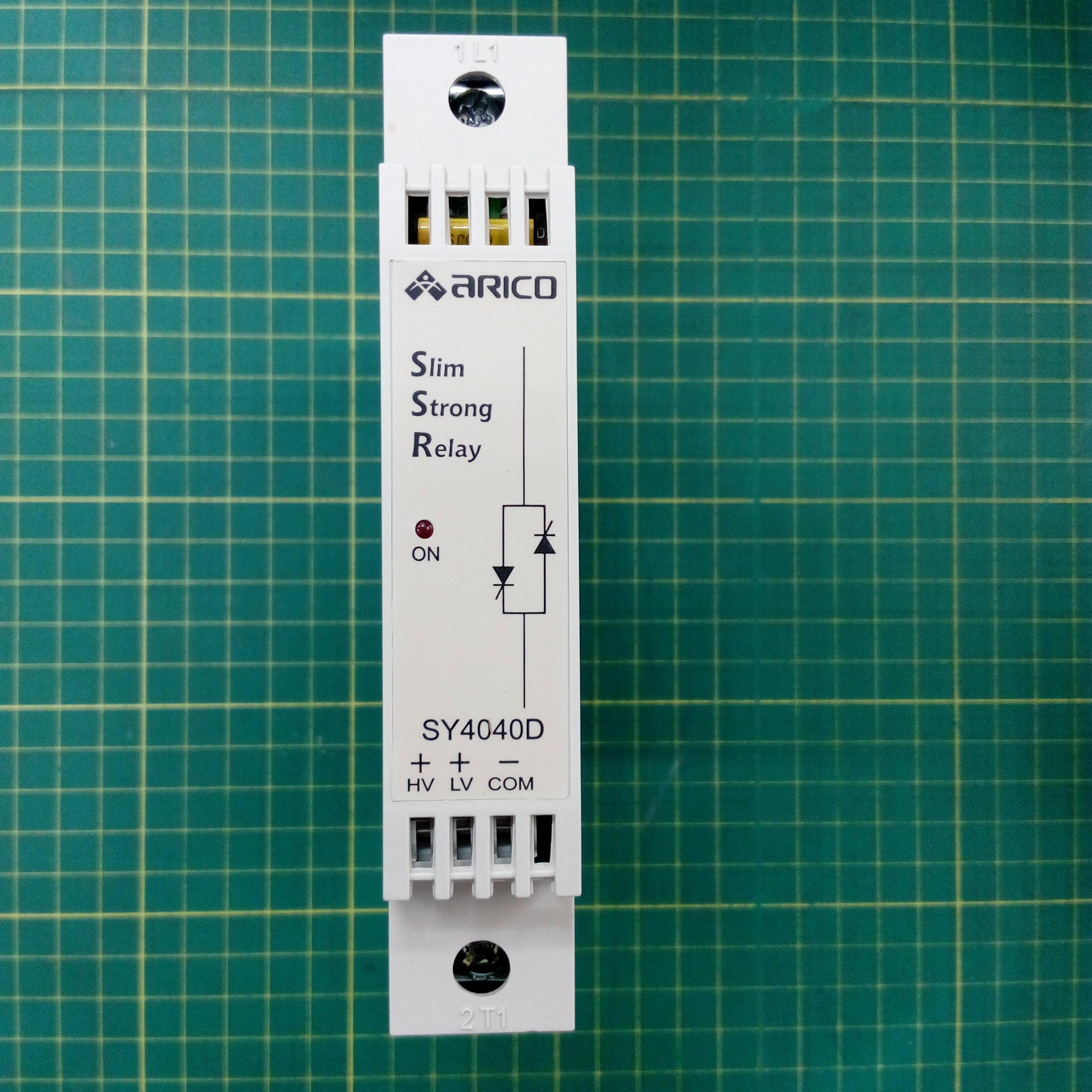 โซลิดสเตท SOLID STATE RELAY ARICO SY4040D ทนกระแส 40A 380V