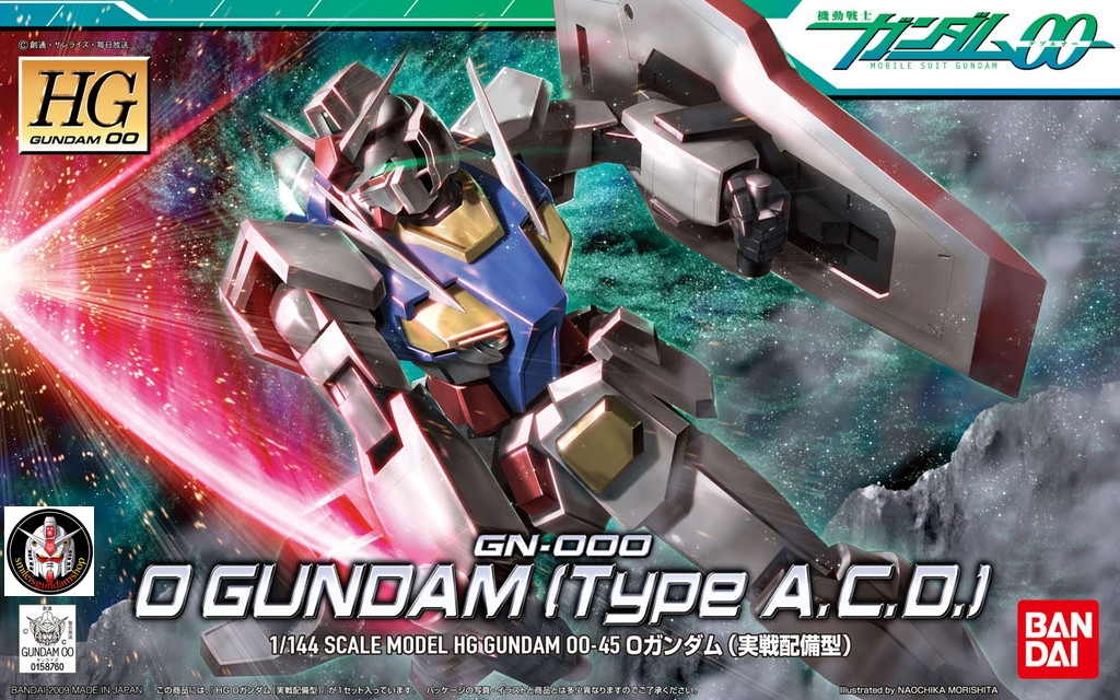 HG 1/144 O Gundam [Type A.C.D.][BANDAI]