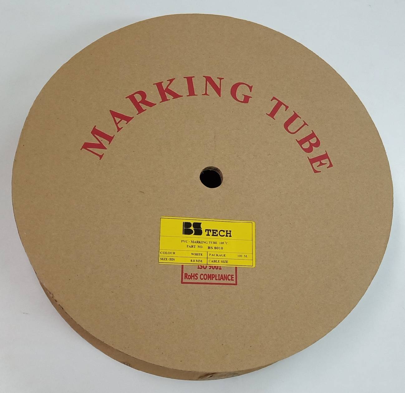 ท่อปลอกสายไฟ BS-TECH ขนาด 8.0 mm. ยาว 100m PVC TUBE