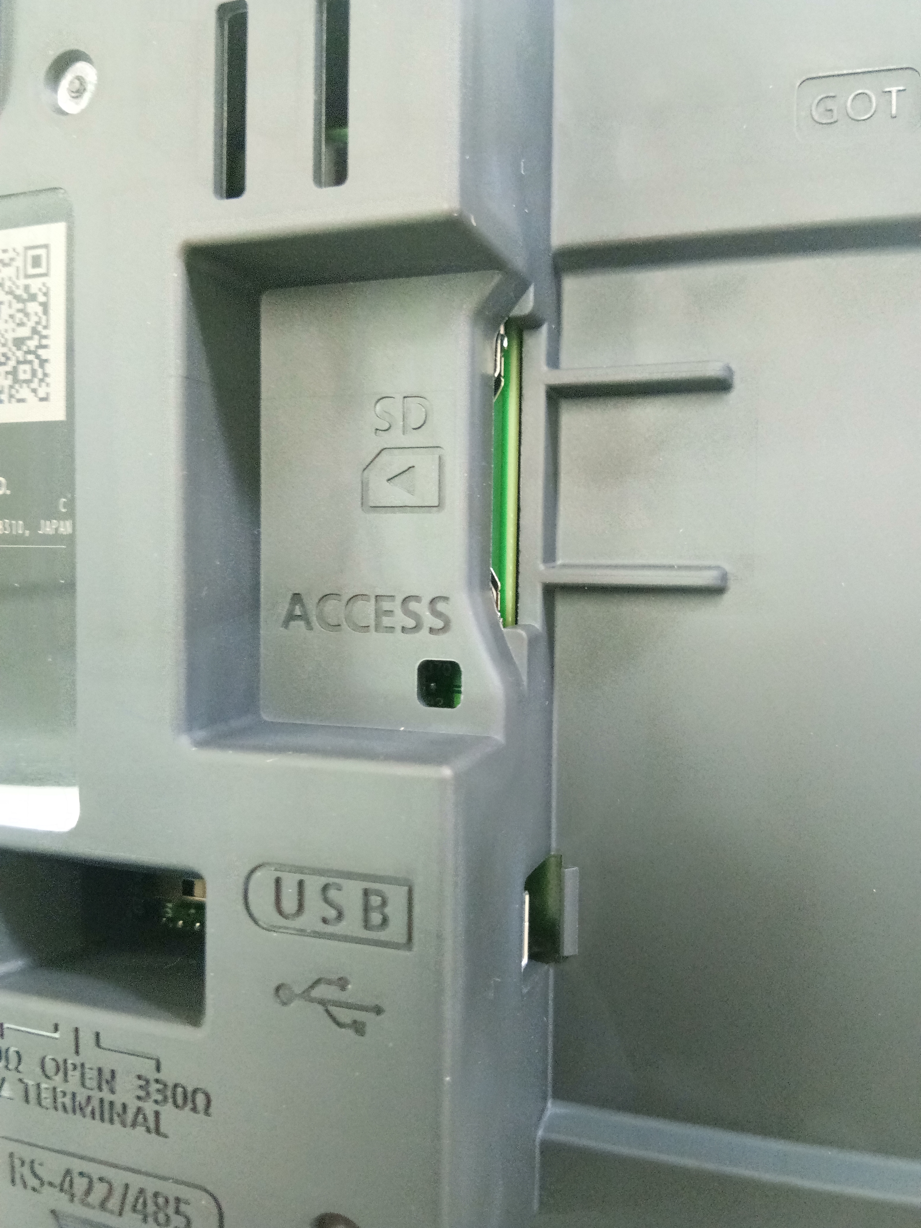 จอTOUCHSCREEN MITSUBISHI รุ่น GS2107-WTBD-N หน้าจอ 7 นิ้ว เชื่อมต่อ PLC