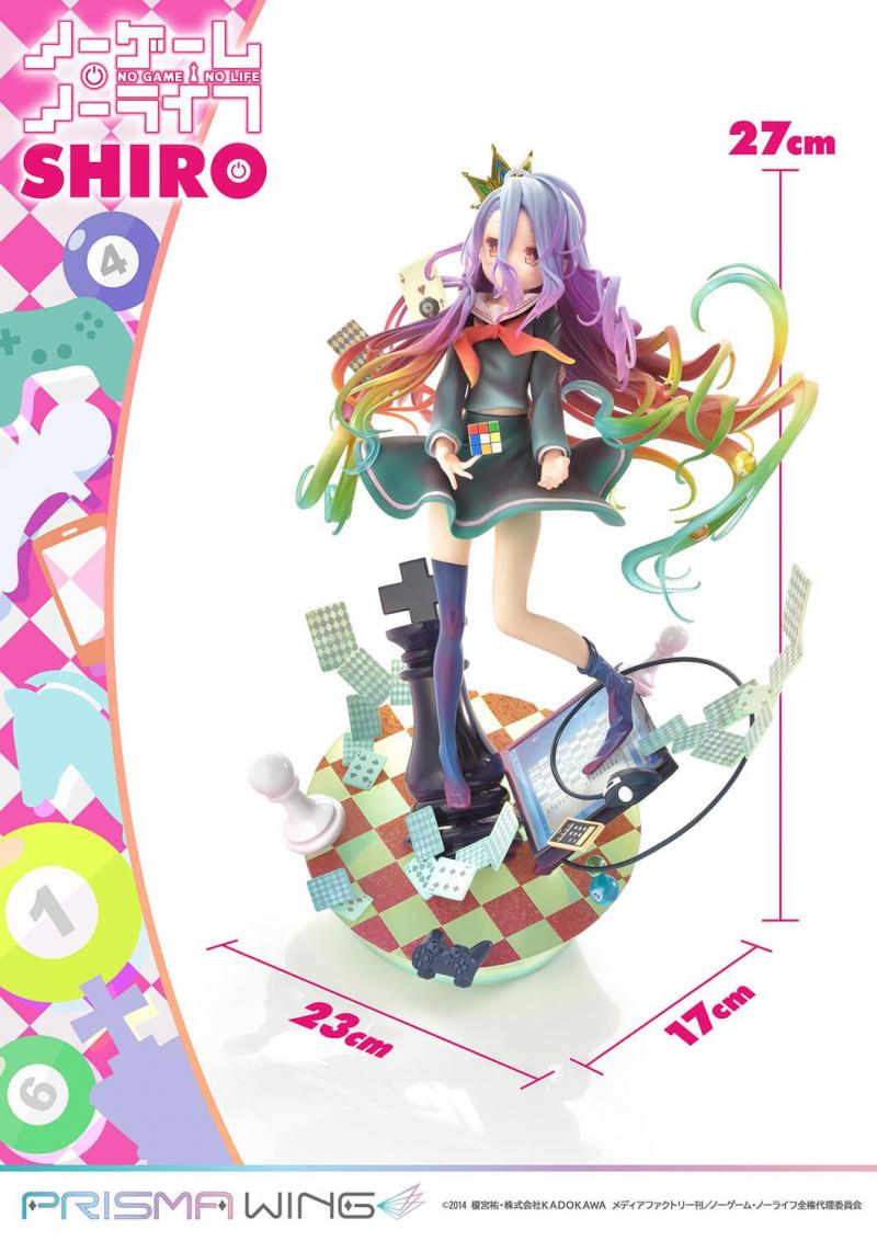 เปิดจอง : Prisma Wing No Game No Life Shiro 1/7 Scale Pre-Painted Figure