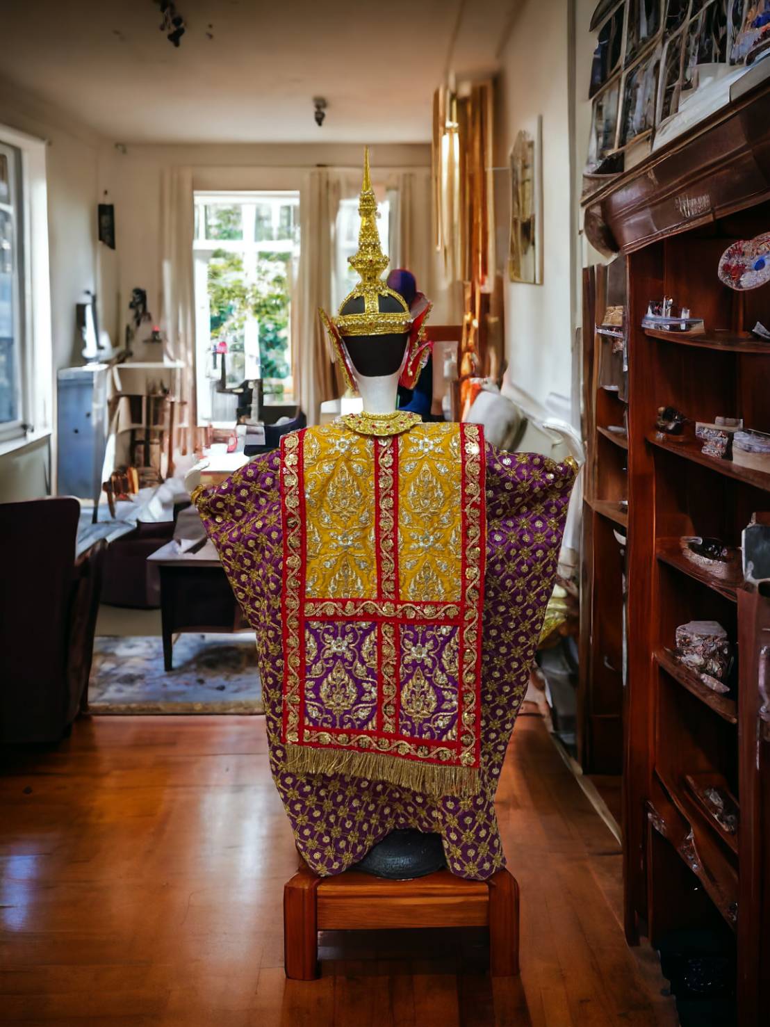 หุ่นกระบอก นางสีดา ขนาด 70 ซม.