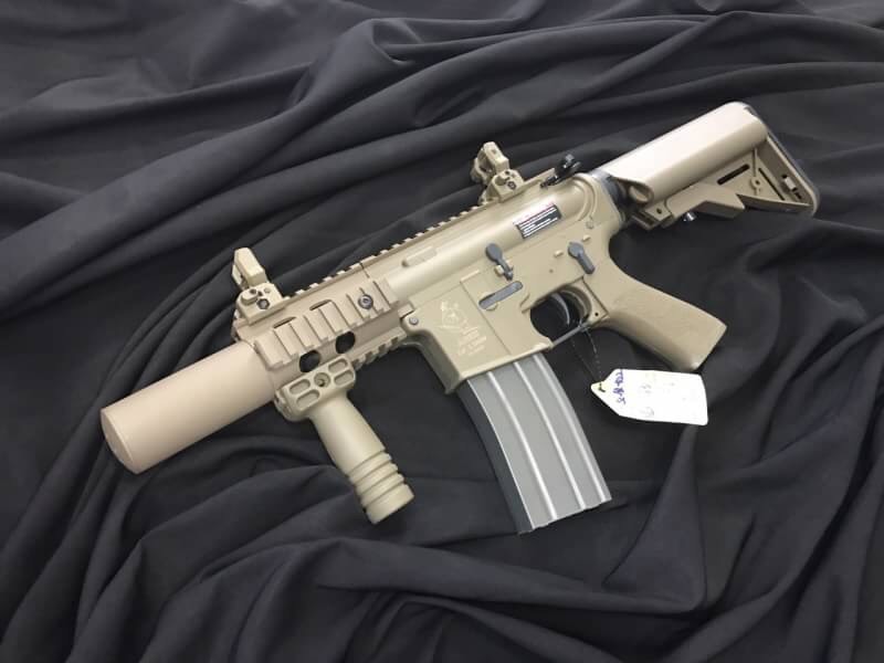New.[ARES][SC-AR-022] M4 CQC Nylon Fiber AEG Rifle[DE] ราคาพิเศษ