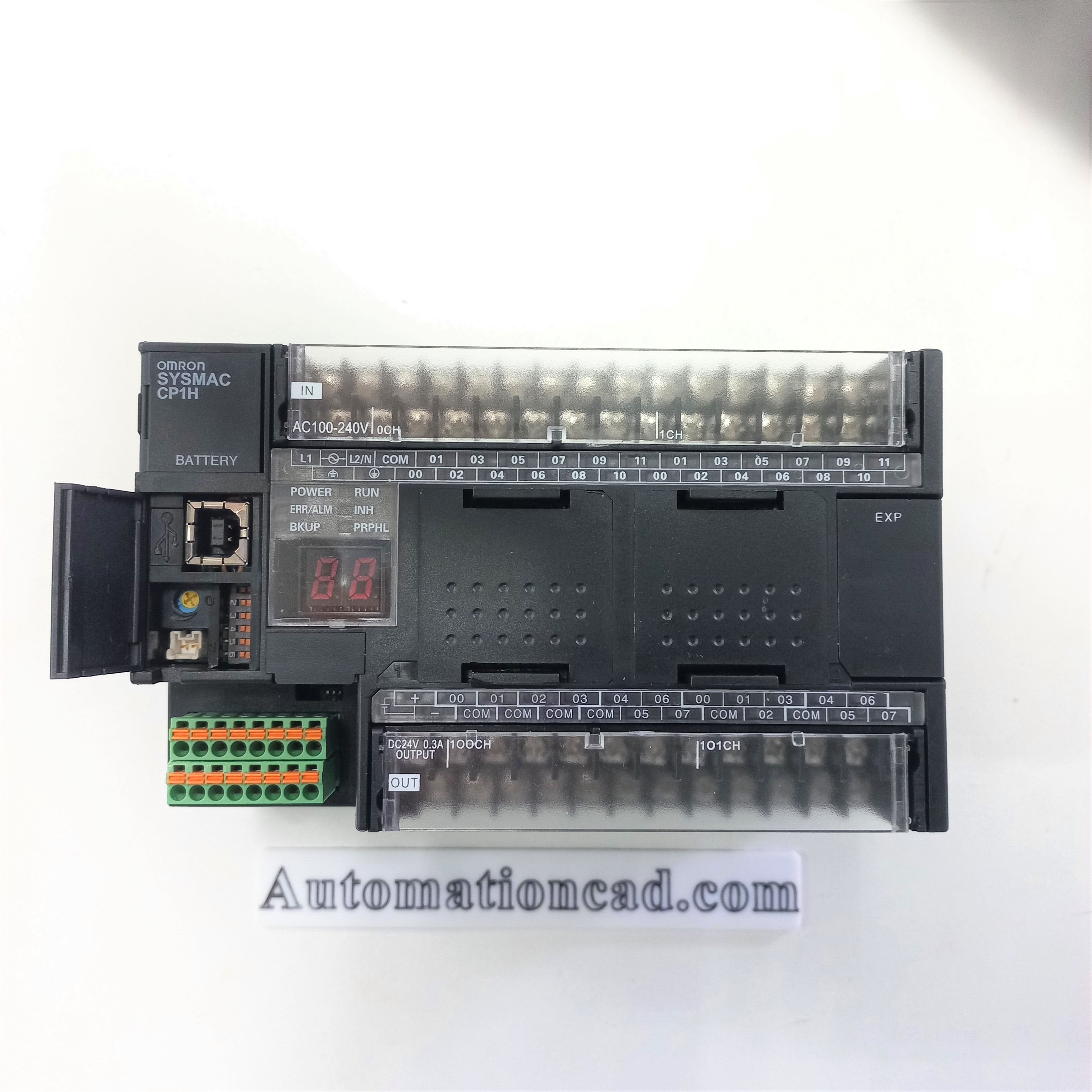 CP1H-XA40DR-A PLC พีแอลซี ออมรอน ของแท้ OMRON 24 IN Dc / 16 OUT Relay ไฟเลี้ยง 220Vac