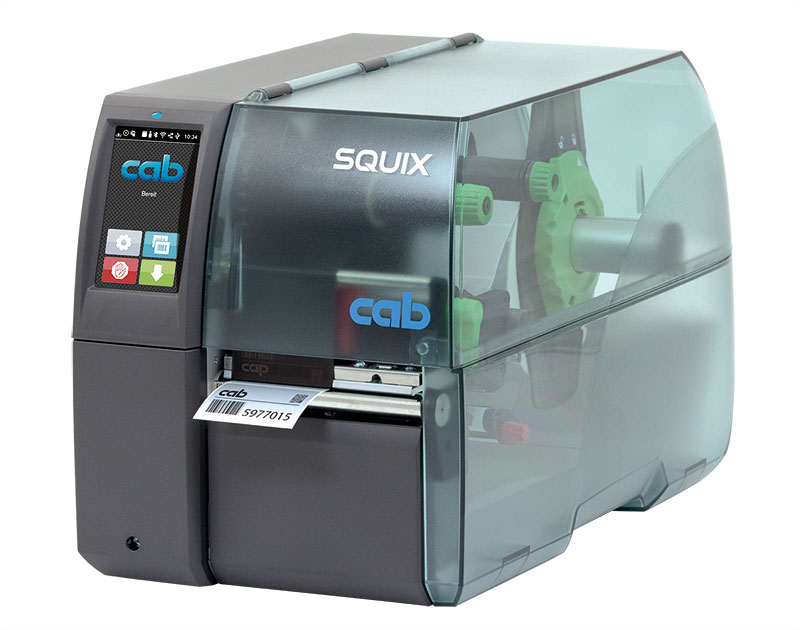 SQUIX 4 LABEL PRINTER by INDUSTRIAL CAB PRINTER