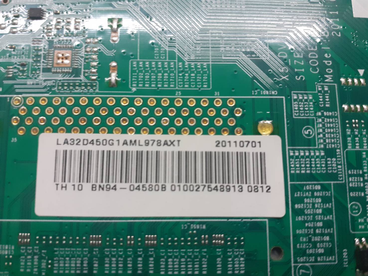 SamSung LA32D450G BN94-04580B BN41-01603