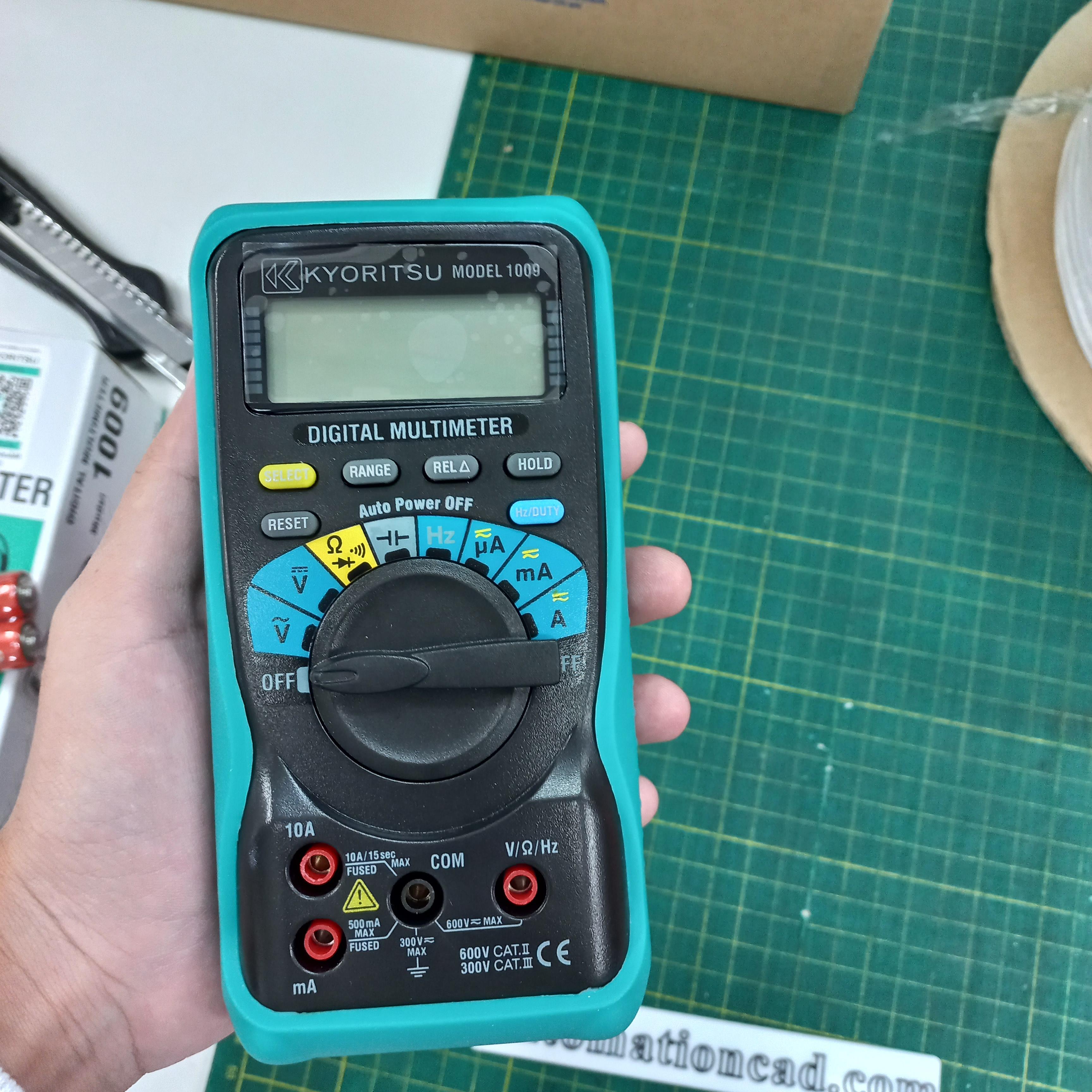 ดิจิตอลมัลติมิเตอร์ ครบชุด KYORITSU Digital Multimeters รุ่น 1009