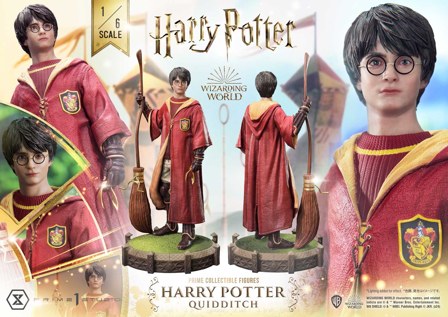 เปิดจอง : Harry Potter (Quidditch): Harry Potter 1/6 Scale