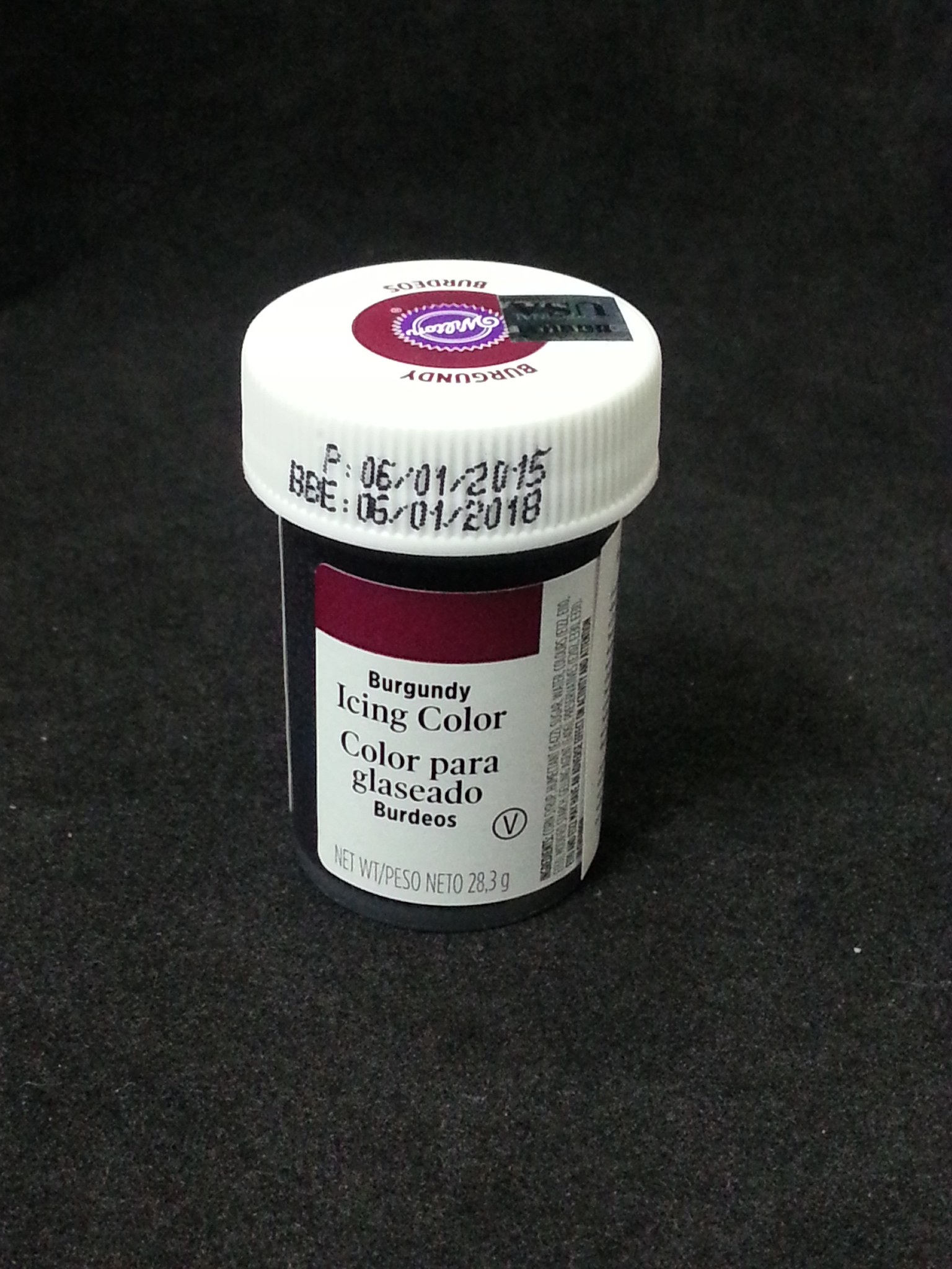 ไอซิ่งคัลเลอร์ สีเบอร์กีนดี ตราวิลตัน (สีเจล)28.3g.