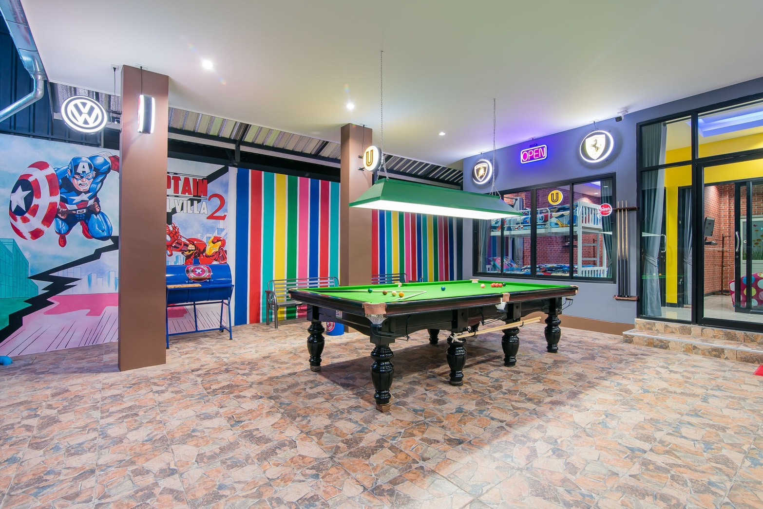 HR8005 บ้านพักชะอำ บ้านมาเวลล์ พูลวิลล่า V.2