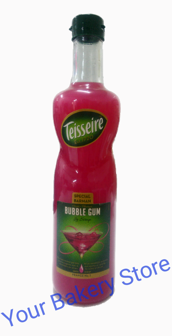 Bubble Gum (Teisseire syrup) 700 Ml.
