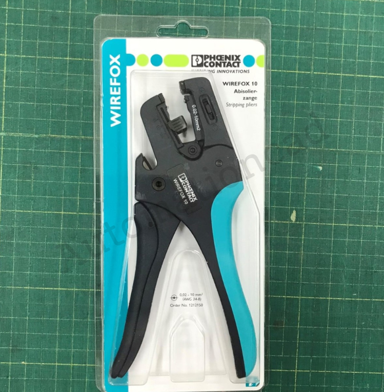 เครื่องมือปอก สำหรับสายเคเบิล สายไฟ (ยี่ห้อ PHOENIX CONTACT) 18 มม. ความสามารถในการตัดสูงสุด 10 มม