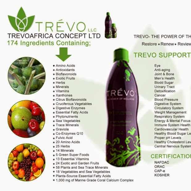 C-52Trevo ผลิตภัณฑ์เสริมอาหารเพื่อสุขภาพ 32 Oz. (1 ขวด)
