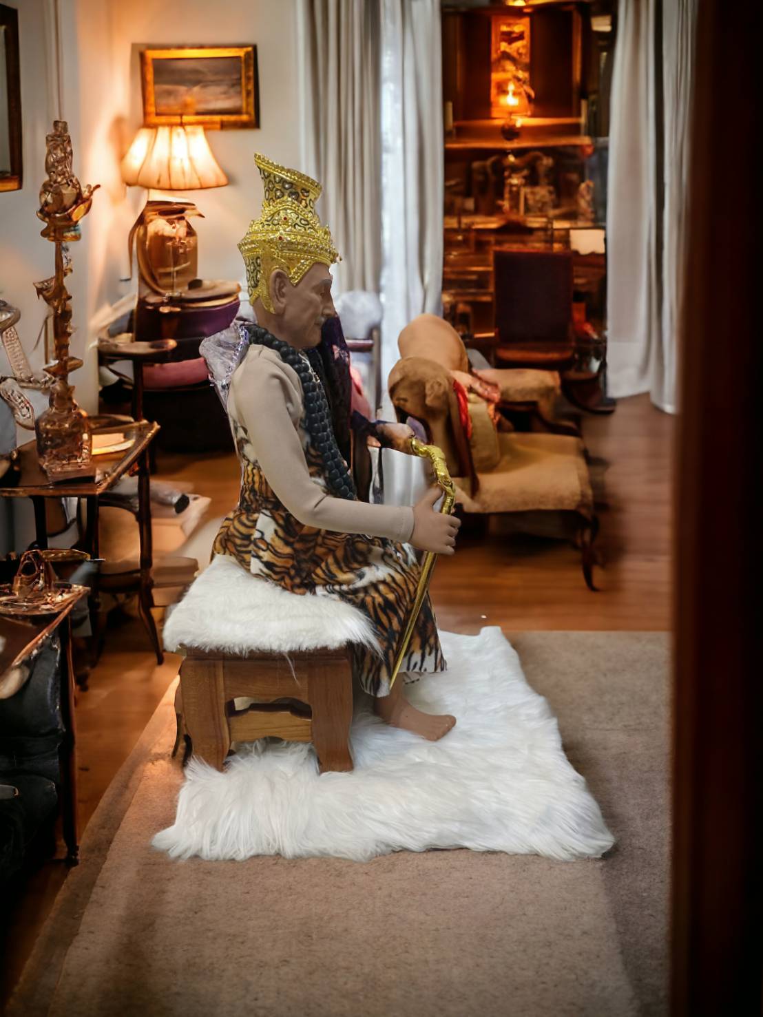 หุ่นละครเล็ก พ่อแก่ (ฤาษี)