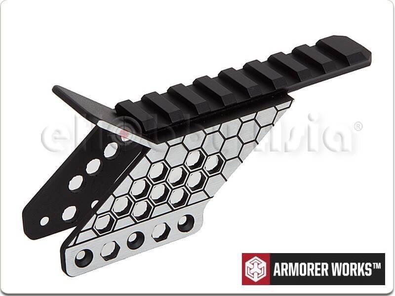 New.ARMORER WORKS AW Hi Capa 6Inch Dragon with Scope Mount & Cocking Handle Kit ( BK ) ราคาพิเศษ