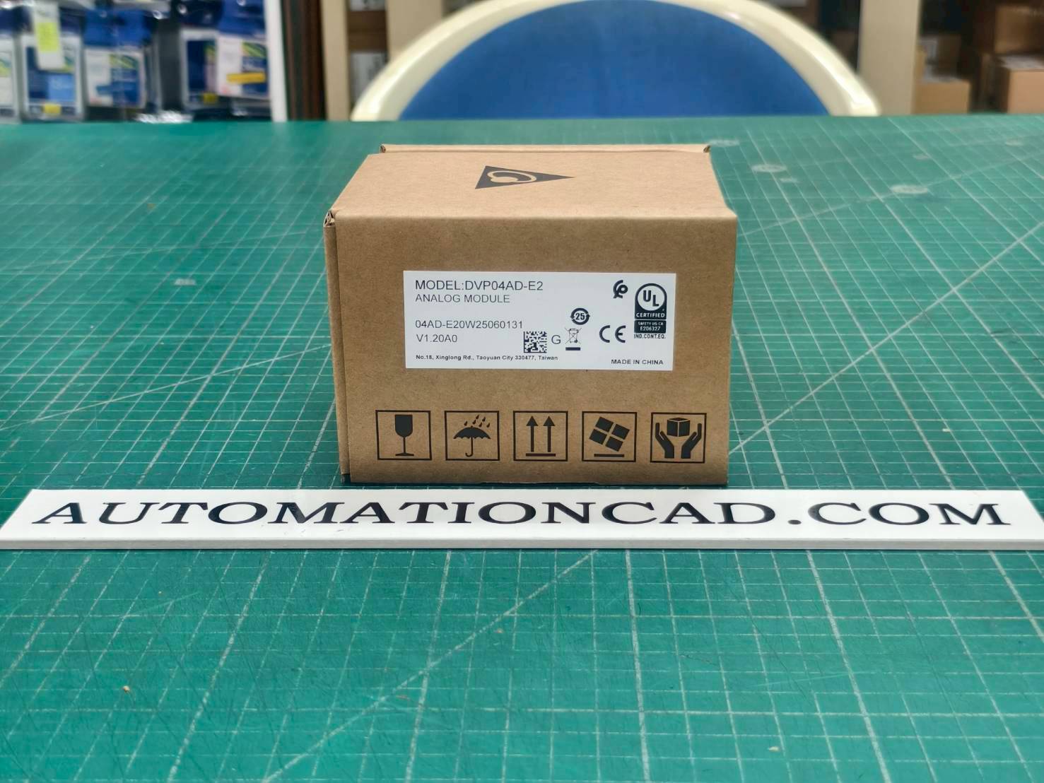 DVP04AD-E2 Delta 4CH Analog In Module สำหรับซีรีส์ DVP-ES3/ES2/EX2