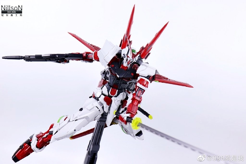[PO]PG 1/60 Astray Red Frame+Flight Unit[โมจีนNillsoN WORK]