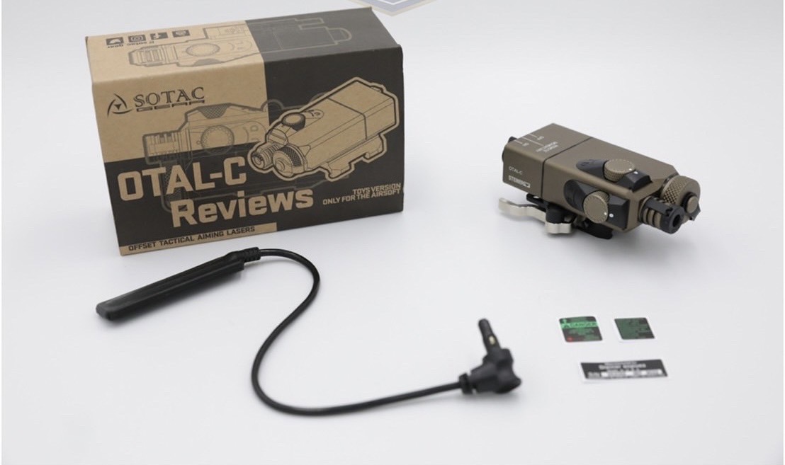 กล่องเลเซอร์ชี้เป้า(เลเซอร์สีเขียว) Steiner OTAL-C Offset Aiming Lasers-Classic (Green Laser)
