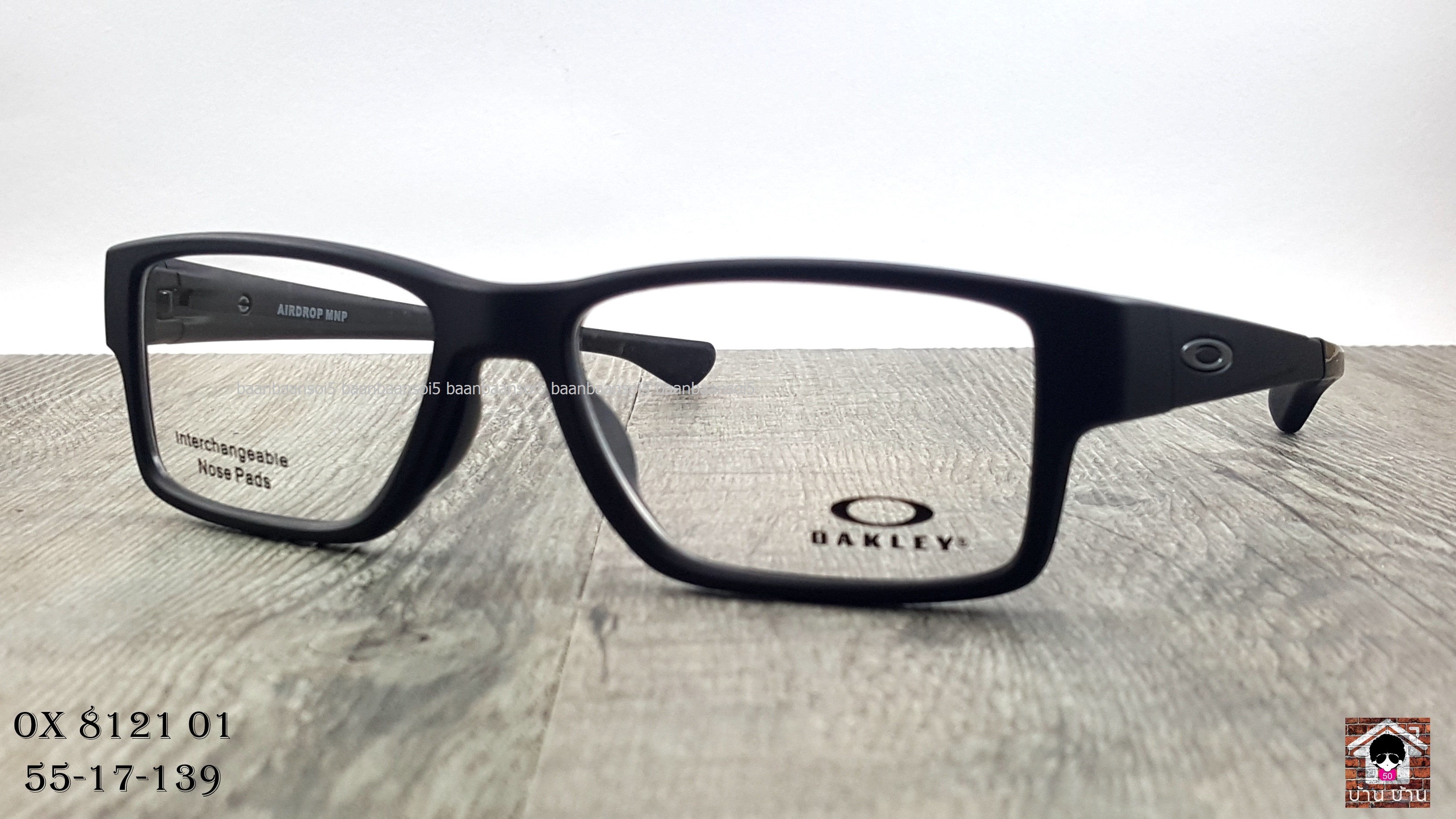 Oakley OX8121-01 Airdrop MNP โปรโมชั่น กรอบแว่นตาพร้อมเลนส์ HOYA ราคา 4,900 บาท