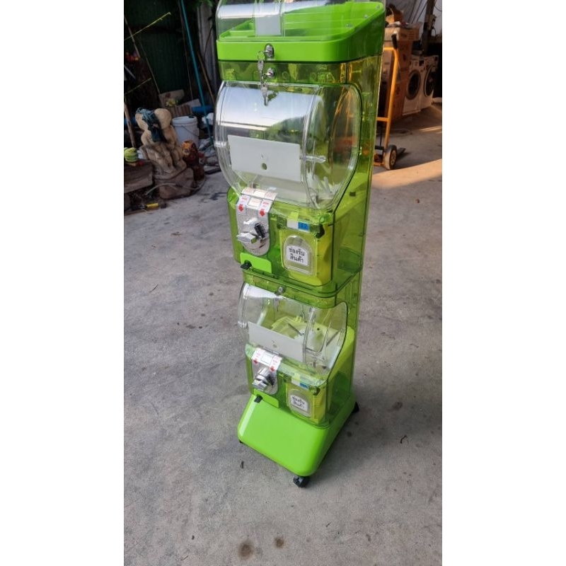 ตู้กาชาปองหยอดเหรียญ Ciot ตู้ไข่หมุน ขายสินค้าที่ระลึก ของฝาก เหมาะตั้งตามคาเฟ่ ที่ท่องเที่ยว ห้าง ตลาด ไม่ต้องใช้ไฟฟ้า