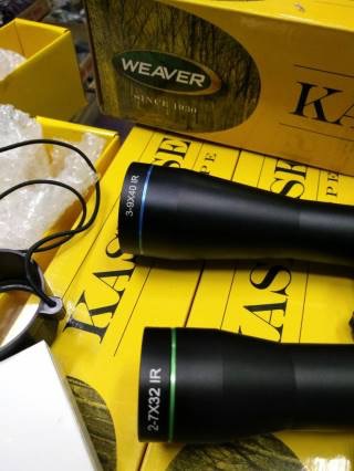 New.WEAVER KASPA SERIES 2-7x32IR 3-9x40IR ราคาพิเศษ
