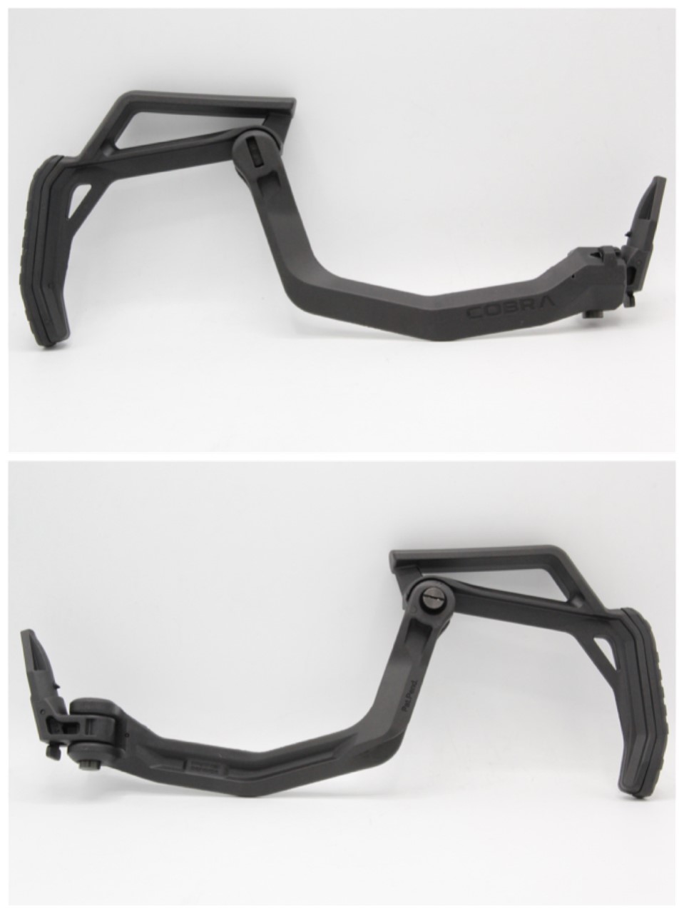 พานท้ายปืนGlock ยี่ห้อ FAB Defence รุ่นCobra (Qucik Deployment Folding Glock Stock) คุณสมบัติ : #สามารถใช้กับปืนGlock17 และ Glock19 เจน2ถึงเจน5 เพี่ยงแค่เปลี่ยนAdapter #น้ำหนักเบา ขนาดกระทัดรัด #สามารพับเก็บได้ และ สามารถกางออกมาได้อย่างรวดเร็ว #เมื่อพับเ