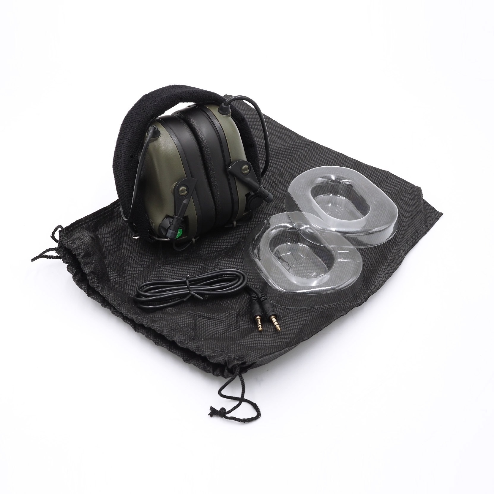 New. ครอบหูฟัง Earmor M31 MOD4 ( Earmor M31 Tactical Headset ) 🔱 ออกแบบมาเพื่อใช้ลดเสียงดังในสถานที่ต่างๆ เช่น สนามยิงปืน, โรงงานอุตสาหกรรม, เครื่องจักรหนัก, ลานบิน เป็นต้น 🔱 ช่วยตัดเสียงที่ดังเกิน 82 dB (NRR22 ) 🔱 ช่วยขยายเสียงที่