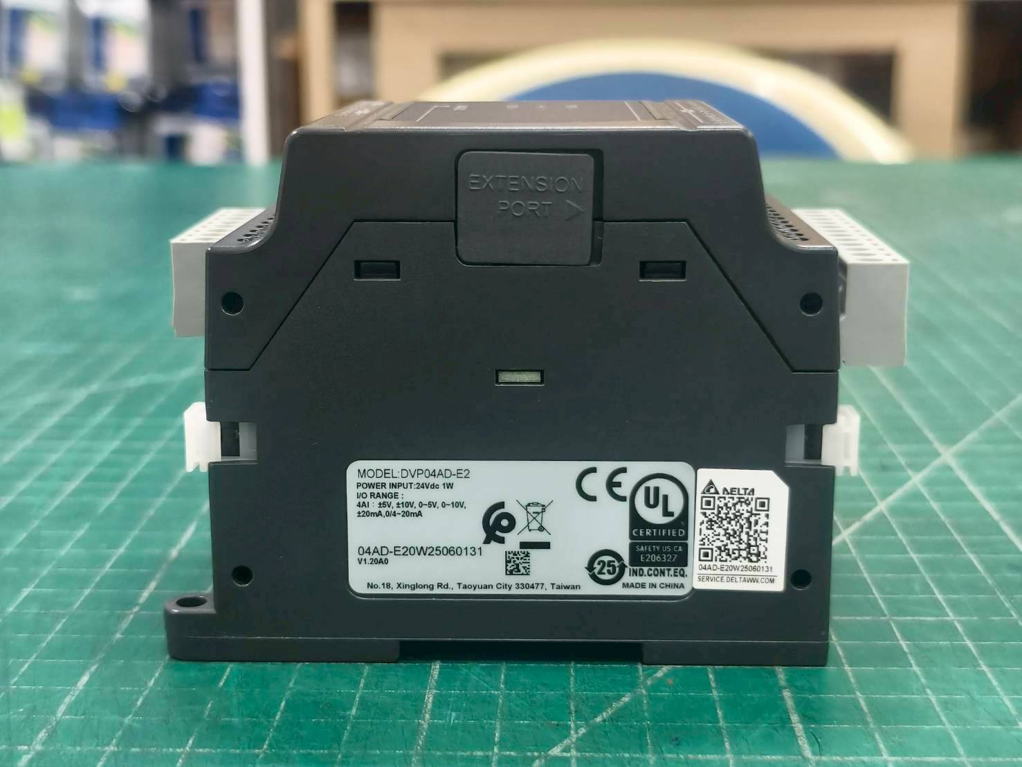 DVP04AD-E2 Delta 4CH Analog In Module สำหรับซีรีส์ DVP-ES3/ES2/EX2