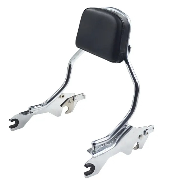 พิงหลังสั้น Sofatil M8 Heritage M8 Streetbob M8 ปี 2018-2024 สีโครม (ฟรี Docking ปลดไว)