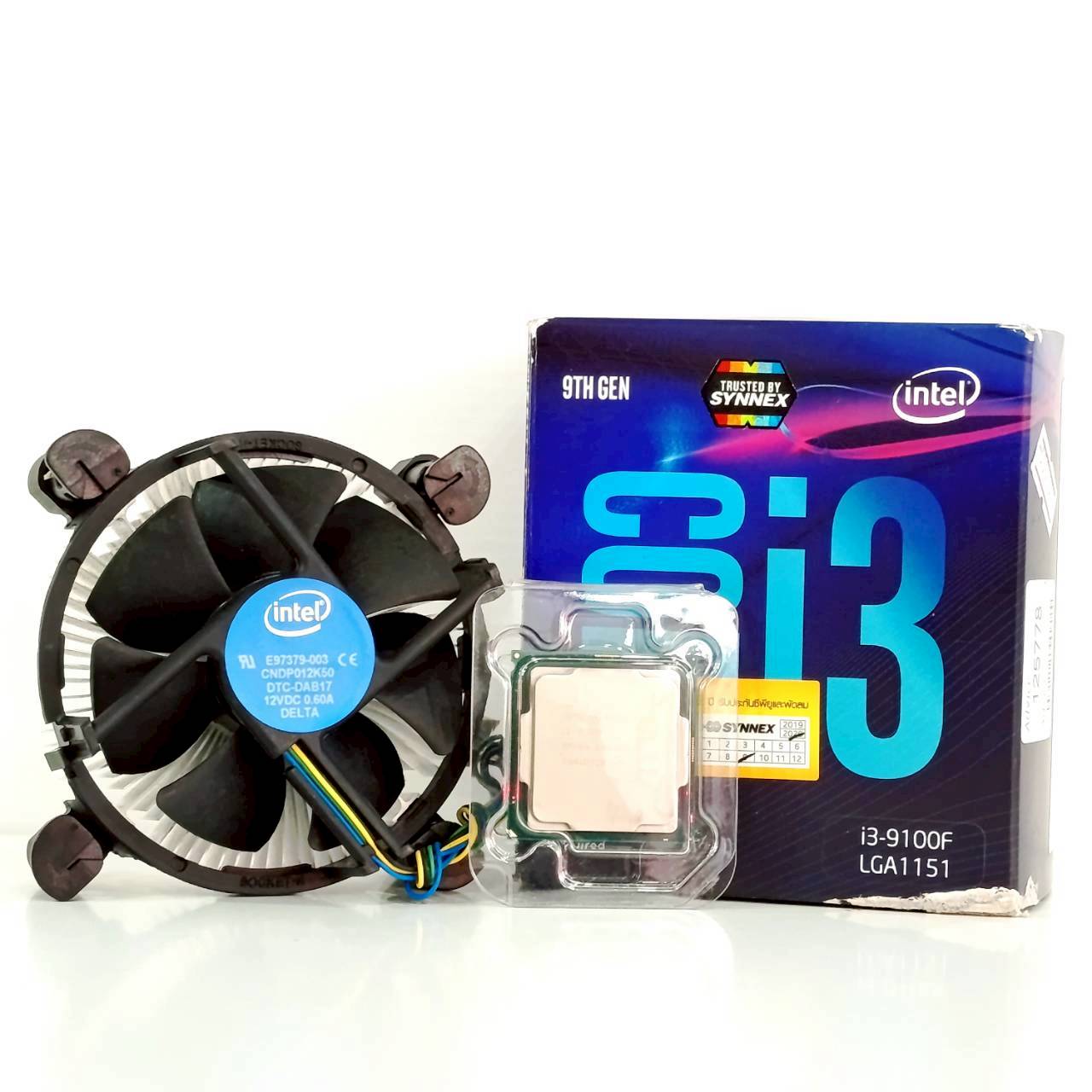 CPU Core i3-9100F ประกัน 2 เดือน
