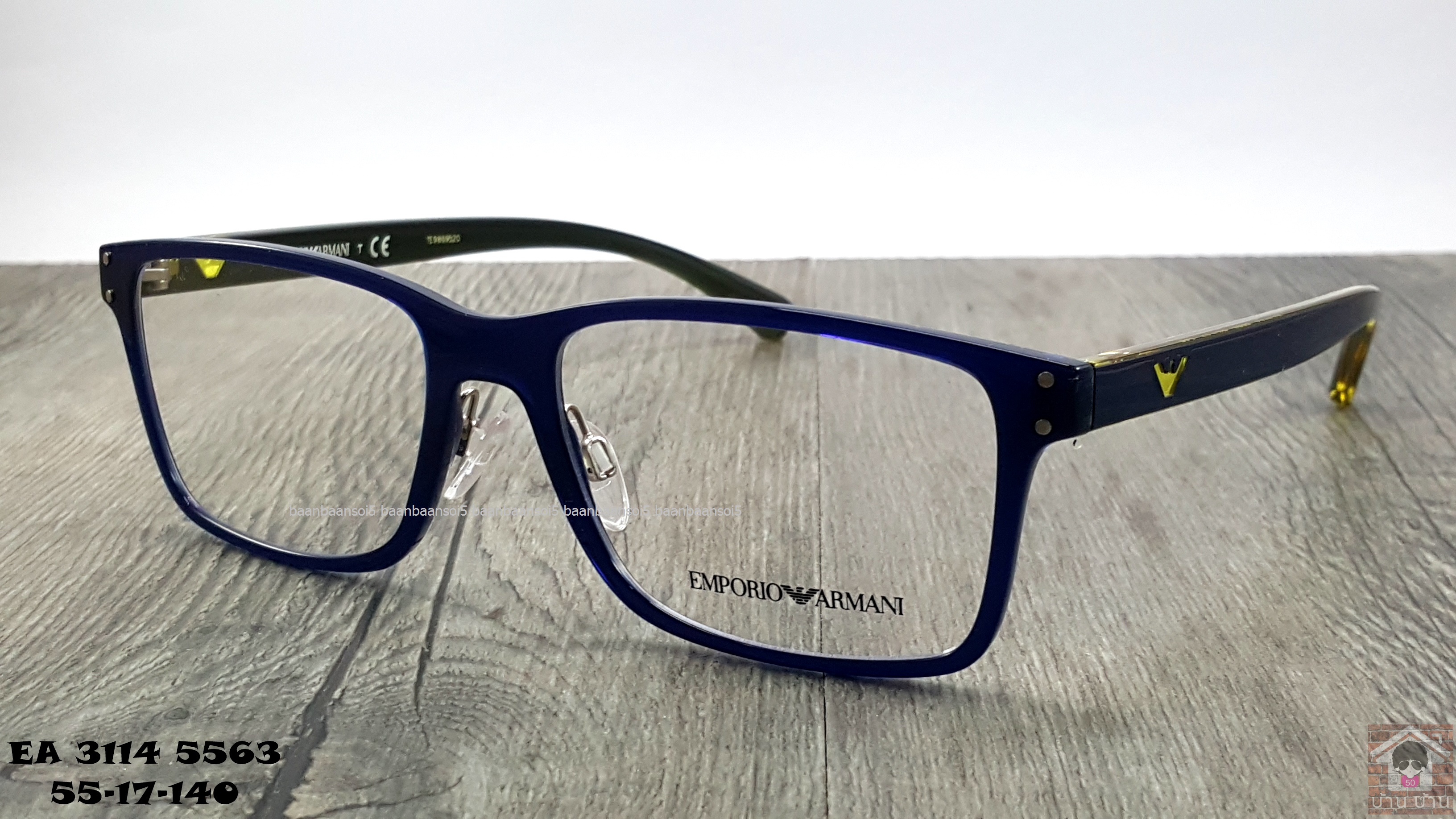 Empoiro Armani EA 3114 5563 โปรโมชั่น กรอบแว่นตาพร้อมเลนส์ HOYA ราคา 4,400 บาท