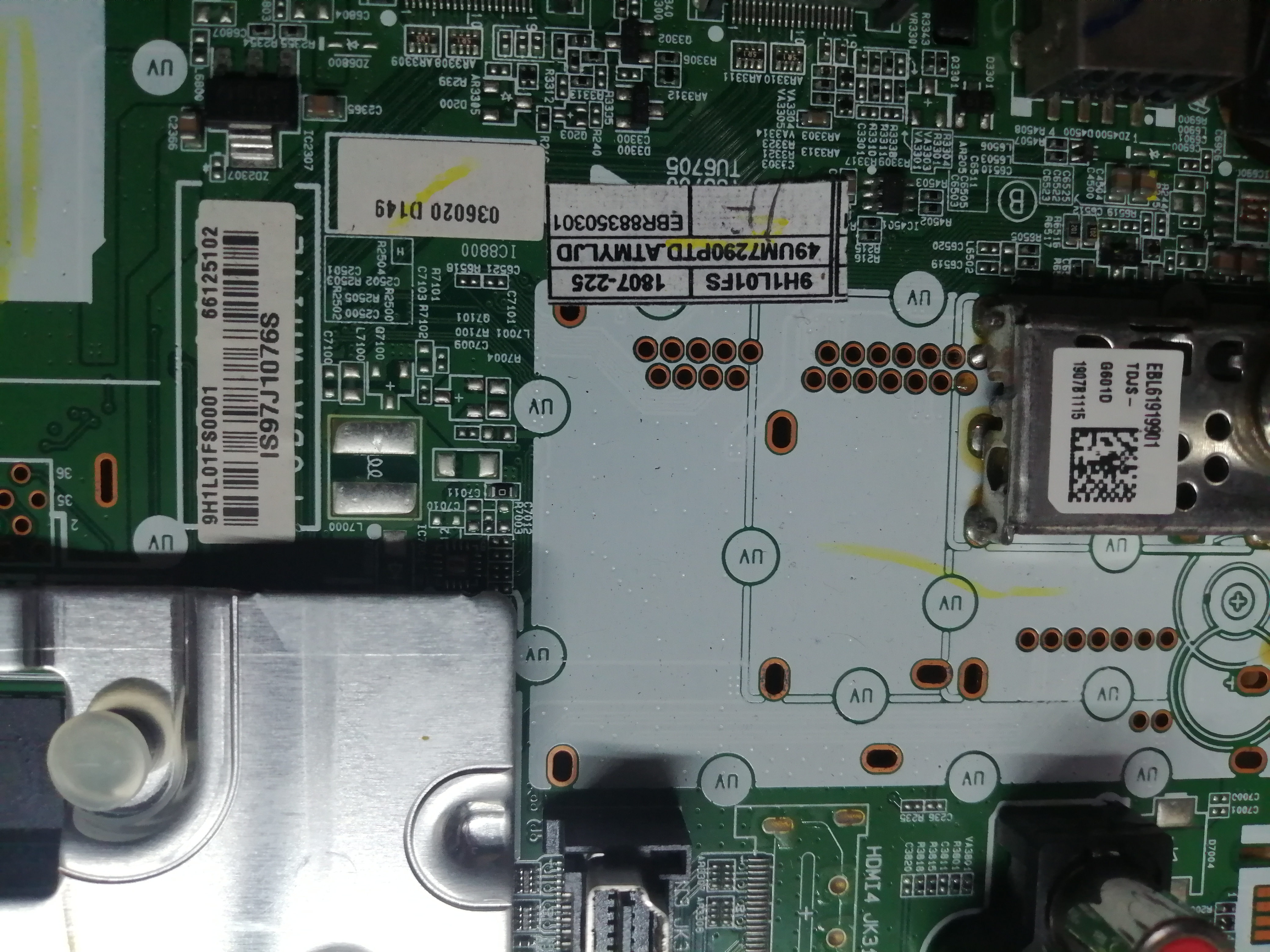 เมนบอร์ดLg49um7290ptd