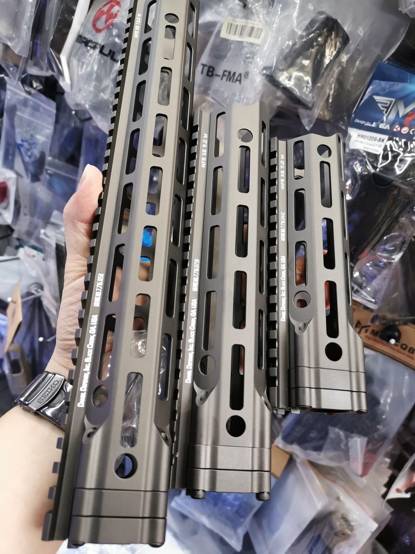 ชุดหน้า DD MFR มีของพร้อมส่ง 7". 9". 13.5" BK. DE