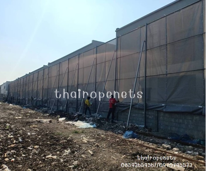 Mesh Sheet ผ้าใบก่อสร้าง ตาข่ายกันฝุ่น ผ้าใบกันฝุ่นงานก่อสร้าง