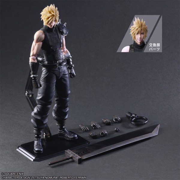 เปิดจอง : Cloud Strife Play Arts Kai Action Figure