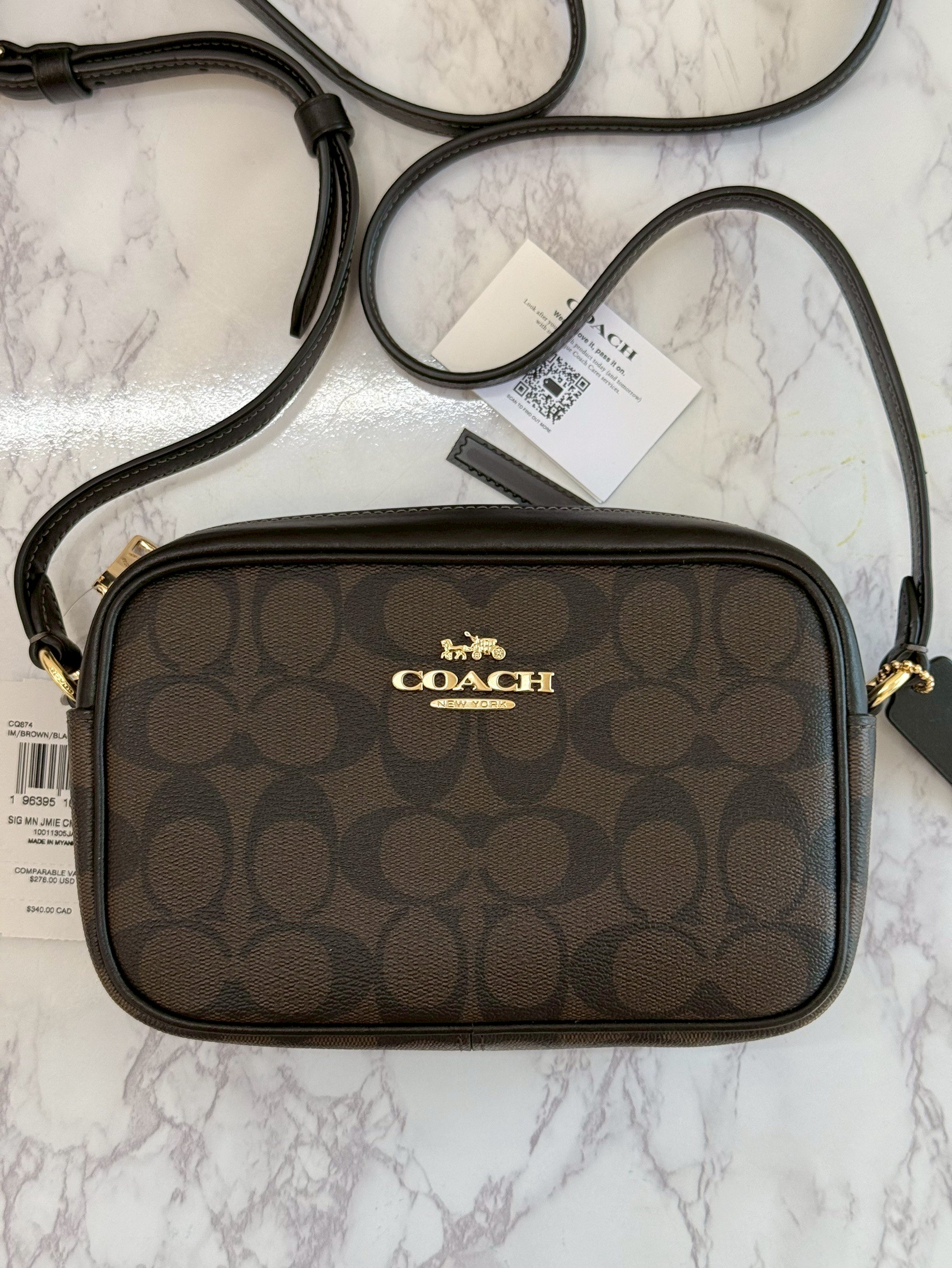 กระเป๋าสะพายข้าง Coach แท้ รุ่นCQ874