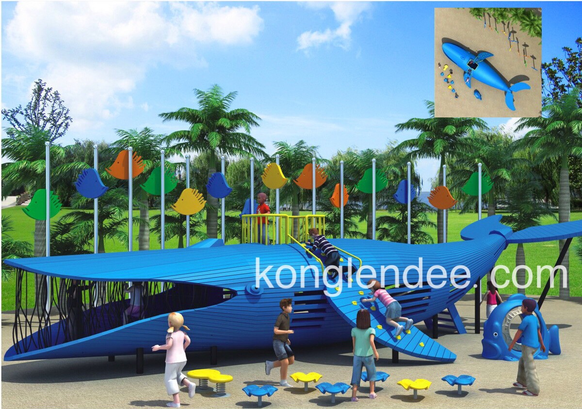 เครื่องเล่นสนาม ชุดWhale Life Park