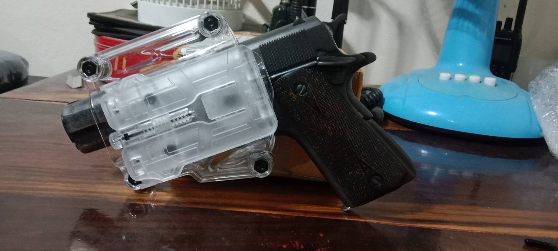 New.ซอง Megafit แบบใส ( Transparent Cytac Mega-Fit Holster ) -ซองปืนที่ออกแบบมาให้สามารถใช้งานได้หลากหลายรุ่น (ตามตารางแนบ) เช่น Glock , Sig Sauer, CZ , Beretta, Ruger , S&W, Walther, Colt, Taurus และอื่นๆ -ผลิตจากวัสดุ Polymer ชนิดใส -ซองถูกออกแบบให้ปลดล