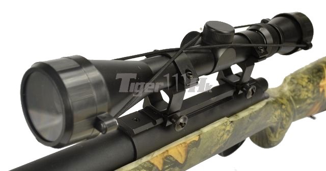 New.M24 Snow wolf M24 sw-04 ท่อนอกเซาะร่อง มาพร้อมกล้อง+ขาทราย ลายพรางใบไม้ แรง 450 fps ราคาพิเศษ