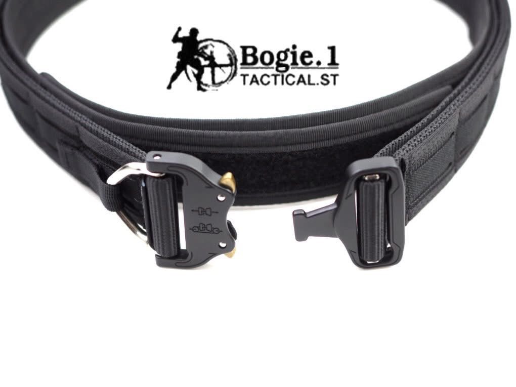 New.Tactical Belt BOGIE.1cobra: PD25 (Velcro-รอบเส้น) เข็มขัดทางยุทธวิธี แบบ 2 ชั้น แบรนด์ BOGIE.1cobra: PD25 ( 1.5”) เข็มขัดยุทธวิธี แข็งแรงเป็นพิเศษ ใช้หัวเข็มขัดแบบ cobra ของแท้ เป็นที่นิยมใช้ในเข็มขัดทางยุทธวิธีชั้นนำทั่วโลก สามารถทนแรงกระชาก การงัด ก