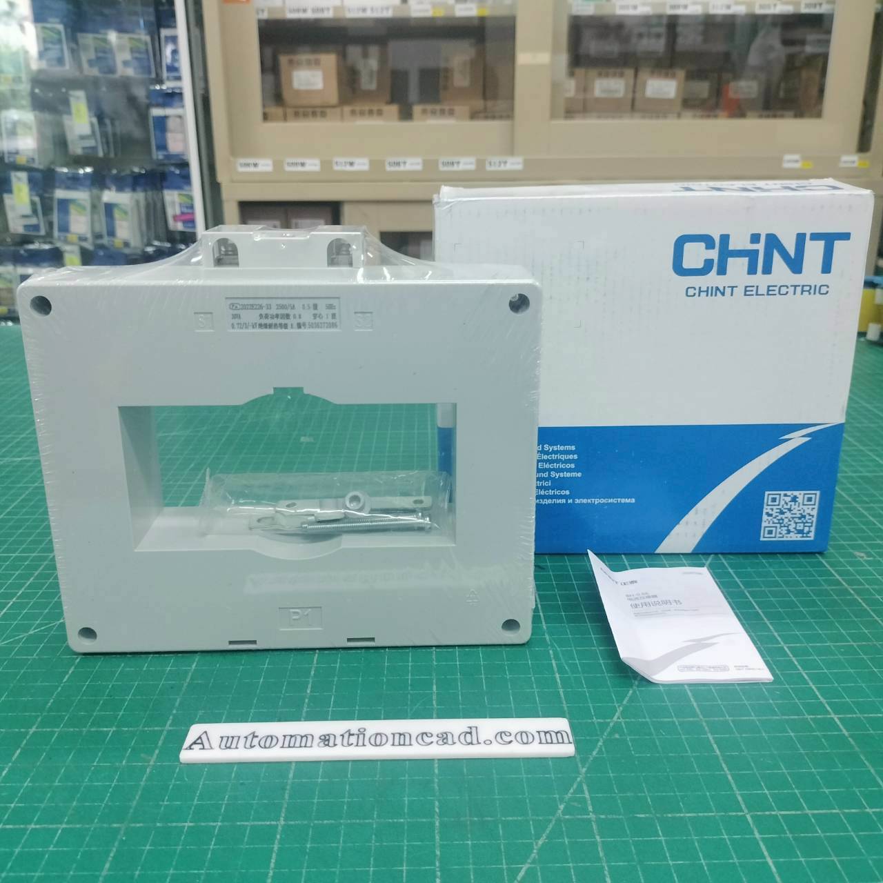 หม้อแปลงกระแสไฟฟ้า CT 2500/5A CHINT BH-0.66 120I Class 0.5 Current Transformer