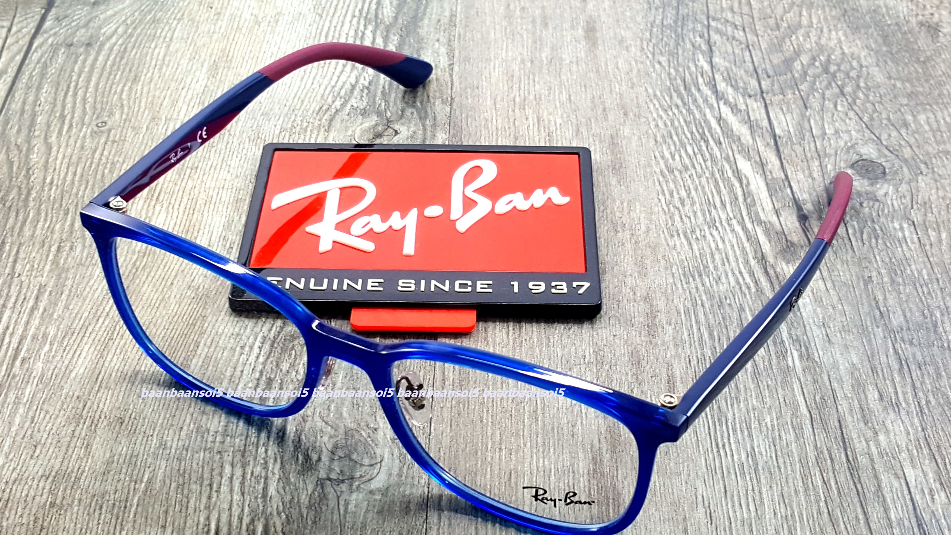 Rayban RX 7142F 5761 โปรโมชั่น กรอบแว่นตาพร้อมเลนส์ HOYA ราคา 4,900 บาท